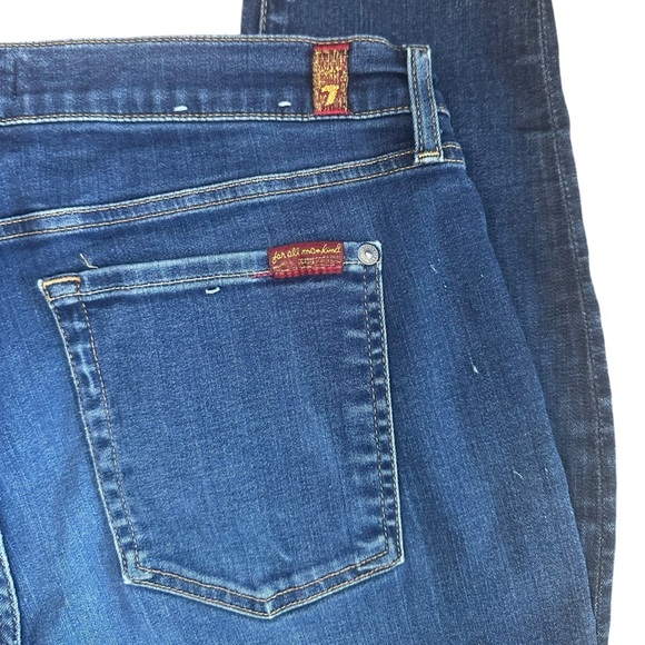 7 For All Mankind | The Ankle Skinny Jeans | Size 33 Womens | Womens Denim - Picture 3 of 5